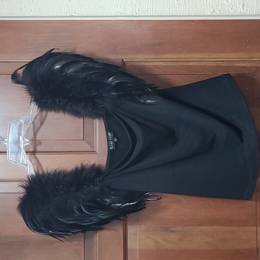 Feathered Bebe Tank top Large